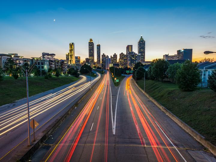Photo of urban highway